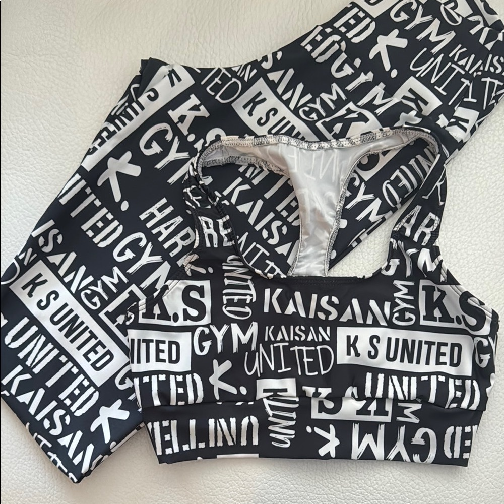 Gym outfit - top + matching pants